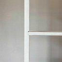 Ver imagem 3 de Estante Linea Ample 6 Prateleiras Madeira de Pinus 100cm Branco