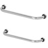 Kit 2 Barras De Apoio Para Banheiro De Idoso 40cm E 60cm - 1