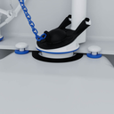 Ver imagem 3 de Kit Completo Acionador para Caixa Acoplada Superior Branco e Castelo Superior Neo 340292 - Blukit