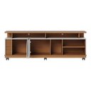 Ver imagem 3 de Rack Bancada Jurerê 1.8 para Sala de Tv até 75 Polegadas Freijó Off White Matte Colibri