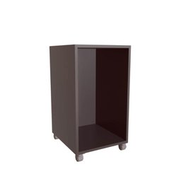 Gaveteiro Edu 2 Gavetas 1 Gavetão com Rodizios Grafite - 3