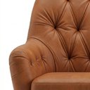 Ver mais imagens de Poltrona Decorativa Capitone Sasha Pes Madeira Courino Tcs 727 Moll