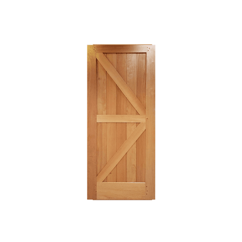 Folha de Porta Celeiro Madeira Maciça 2,10(a)x0,82(l)