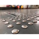 Ver imagem 2 de Elemento Tátil Alerta Inox Adesivado