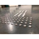 Ver imagem 3 de Elemento Tátil Alerta Inox Adesivado