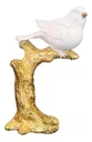 Ver imagem 1 de Escultura Decorativa Pássaro Poliresina Castiçal 16x9