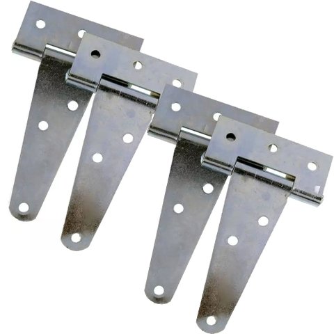 Kit 2 Pares Dobradiça Leme para Porta de Madeira Starfer 6 Polegadas