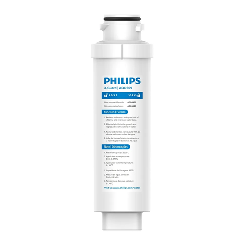 Refil Filtro Purificador Água Philips Compatível ADD5927 Alta Eficiência