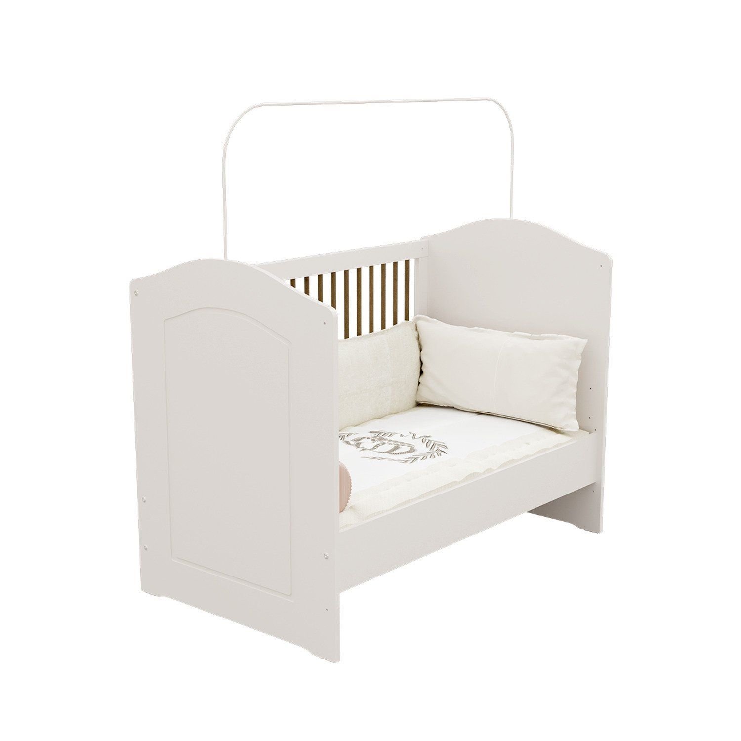 Berço Vira Cama Multifuncional MDF Smile | MadeiraMadeira