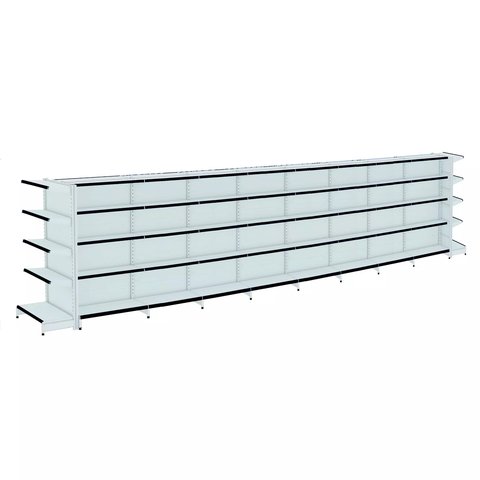 Gondola Centro 170 Fit Ate 8 Metros 2 Ponta Branco 90b Pe Preto