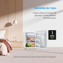 Ver imagem 4 de Frigobar 70 Litros Elgin Porta Reversível Compartimento Extra Frio Bafn070d2na Branco 220v