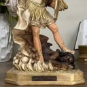 Ver imagem 3 de Imagem São Miguel Arcanjo Barroco de Resina com 20cm