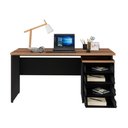 Ver imagem 5 de Escrivaninha Mesa Escritório 150cm 4 Gavetas Flex Multimóveis CR25317