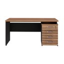 Ver imagem 6 de Escrivaninha Mesa Escritório 150cm 4 Gavetas Flex Multimóveis CR25317
