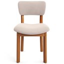 Ver imagem 6 de Kit 06 Cadeiras para Sala de Jantar Cozinha Living Estofada Dara L02 Suede Bege - Lyam Decor