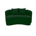 Ver imagem 3 de Sofá Decorativo Montreal 180cm Orgânico Suede Verde