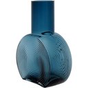 Ver imagem 5 de Sanvictor Garrafa Decorativa 23x16x8cm Vidro Azul