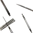 Ver imagem 4 de Canivete Butterfly Bsl-2 sem Corte Inox Prateado para Tricks