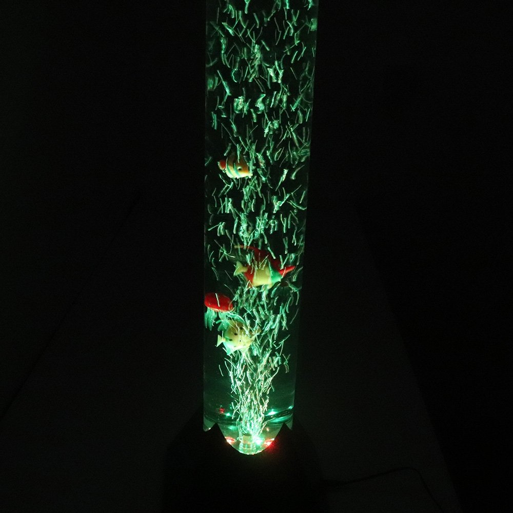 Luminária Aquário Led com Bolhas e Peixes de Plástico - 118 Cm - 110v – Lms-lm901-110 - 2