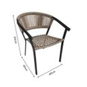 Ver imagem 3 de Cadeira Sofia Aluminio Corda Náutica Area Externa