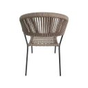 Ver imagem 2 de Cadeira Sofia Aluminio Corda Náutica Area Externa