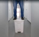Ver imagem 6 de LIXEIRA COM PEDAL POLIPROPILENO BRANCA - 50 LITROS