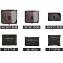 Ver imagem 7 de Organizador Mala Viagem Kit Completo 6 Peças Necessaire Porta Guarda Roupas Sapatos Biquini