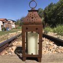 Ver imagem 2 de Lanterna Marroquina Rústica Artesanal Design Exclusivo