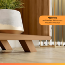 Ver imagem 6 de Rack Bancada para Tv até 70 Polegadas 1,80m Nt 1290 Preto / Freijó