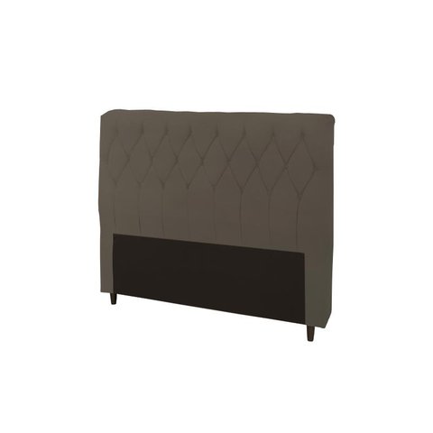 Cabeceira Viena Plus Casal 1400mm Veludo Cacau - Simbal