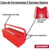 Caixa de Ferramenta 5 Gavetas Red Gedore - 6