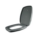 Ver imagem 4 de Assento Sanitário Almofadado Cinza Escuro
