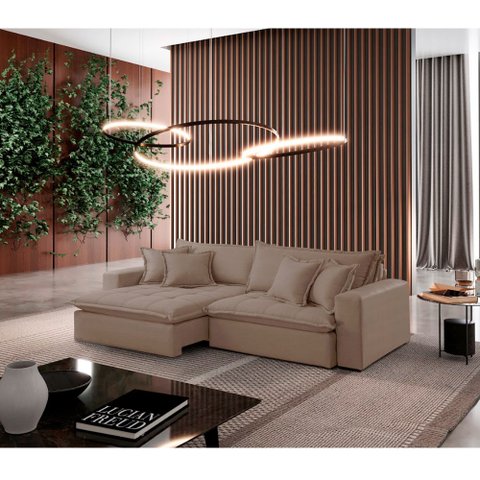 Sofá Zen Veludo 02 Módulos 90 Cm B25 Meu Sofá Online