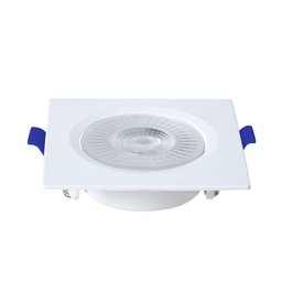 Spot de Led Embutir Slim Mr11 Quadrado 3w Bivolt Blumenau 3000k Luz Quente - 5