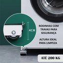 Ver imagem 4 de Suporte Base Rodinhas Ajustável Máquina Lavar Geladeira