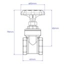 Ver imagem 2 de Registro de Gaveta Deca 1510.HD.012 1/2" Bruto