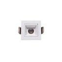 Ver imagem 2 de Luminária de Teto Spot Branco Led Taschibra Luz Pontual Arch 2w Embutir 2700k - Branco - Luz Quente
