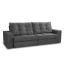 Ver imagem 4 de Sofá Retrátil e Reclinável 2 Lugares 1,90m com Molas Melissa Suede Rover & Beato