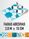 Ver imagem 5 de Faixa Decorativa Adesiva (autocolante) - Azulejos Hidráulicos 2