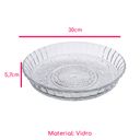 Ver imagem 5 de Prato Bolo Centro Mesa Royal Casual Vidro 30cm Class Home