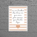 Ver imagem 1 de Quadro Frase Dias Em Que Orei 24x18cm - com vidro:Madeira branca
