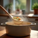 Ver imagem 3 de Kit 5 Utensílios de Silicone com Cabo de Madeira para Cozinha - Oikos