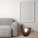 Ver imagem 4 de Abajur Grande de Chão PANDORA MDF Luminária -:Marrom/85x80cm