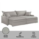 Ver imagem 5 de Sofá Elegance Veludo 2 Módulos 100 Cm B15 Cm Meu Sofá Online