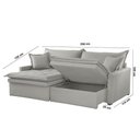 Ver imagem 7 de Sofá Elegance Veludo 2 Módulos 100 Cm B15 Cm Meu Sofá Online