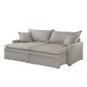 Ver imagem 1 de Sofá Elegance Veludo 2 Módulos 100 Cm B15 Cm Meu Sofá Online