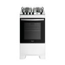 Ver imagem 3 de Fogão 4 Bocas a Gás Dako Supreme com Mesa de Inox e Forno 60l Branco Bivolt