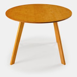 Mesa de Jantar Redonda Espanha 110 Cm Cor Mel - 6