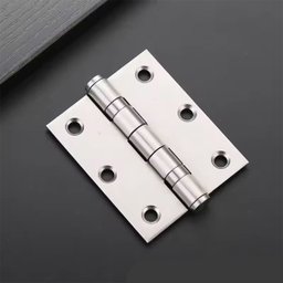 Kit 5 Dobradiças Inox para Porta Dobradiça Anti Ruído 7,5cm - 5