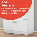 Ver imagem 6 de Cômoda para Quarto 4 Gavetas Alegria Branco